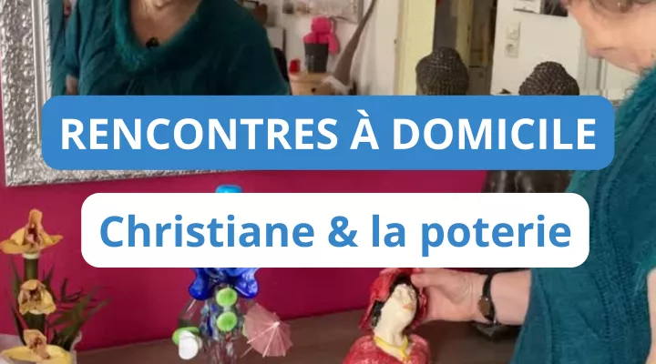 Christiane et la poterie